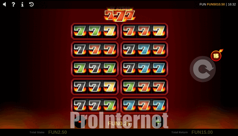 Слот Blazing 777