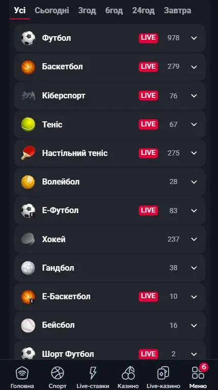 Вибір лінії