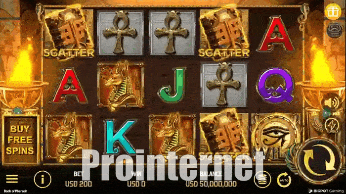 Slot Book of Pharaoh як купувати фріспіни