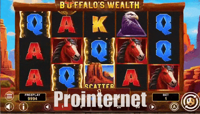 Buffalos Wealth гиф як грати в авомат