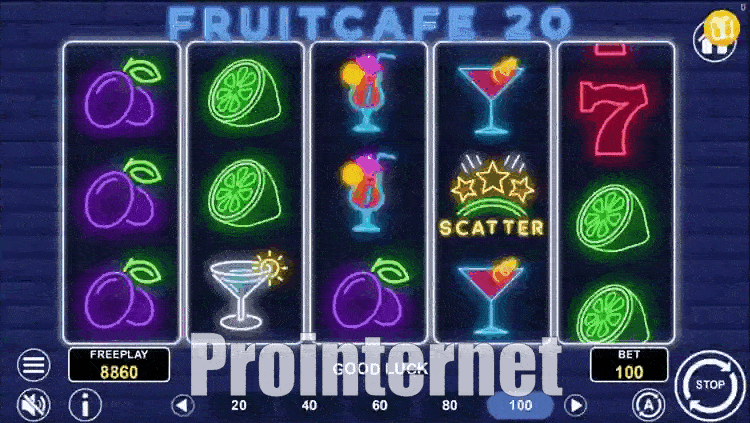 Fruit Cafe 20 як грати в автомат