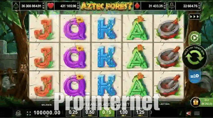 Риск-игра Aztec Forest